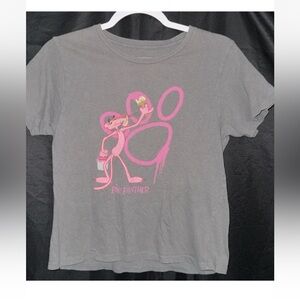 Gray Pink Panther women’s top medium